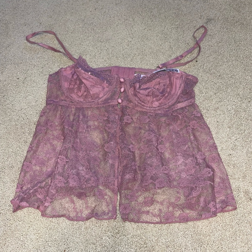 Lace Camisole in Pink